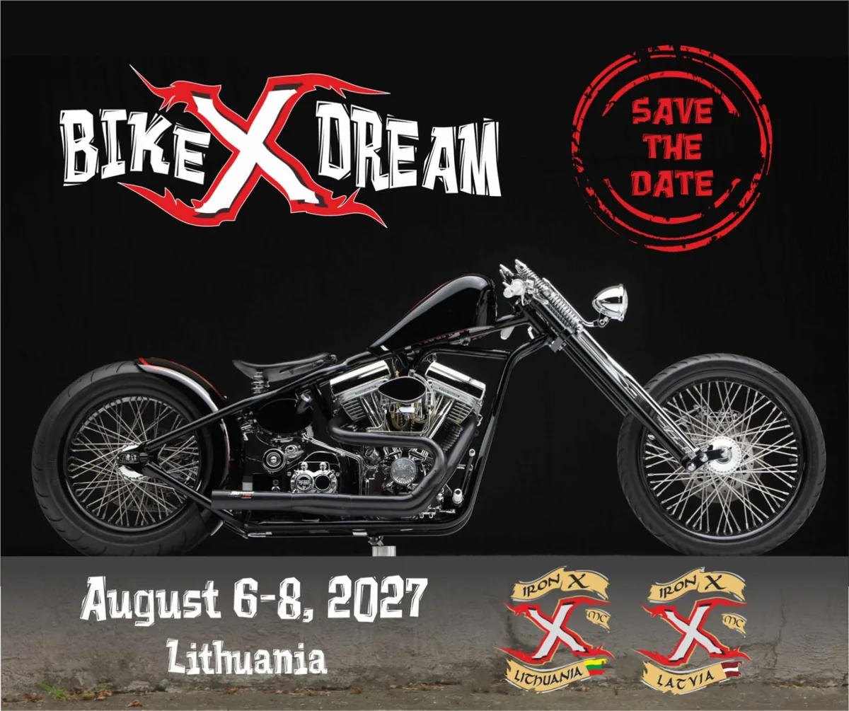 Bike X Dream 2027 – 21-ojo renginio plakatas